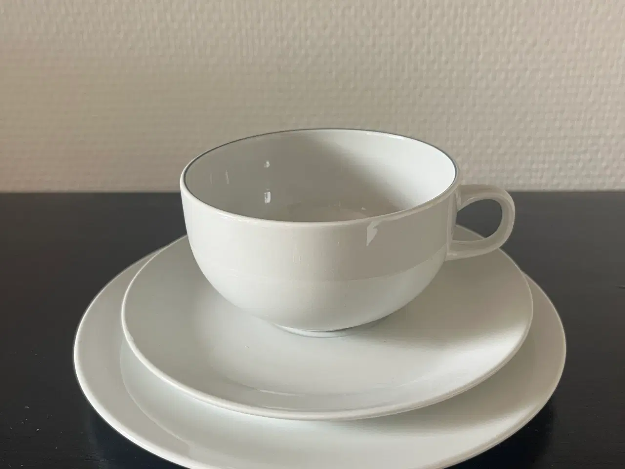 Billede 7 - Porcelæn Blå kant royal cobenhagen