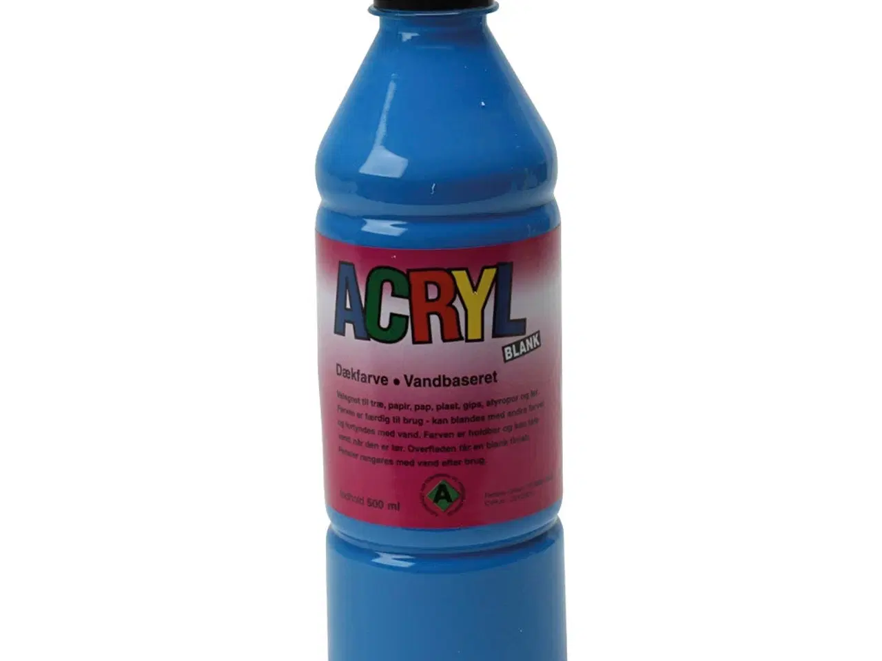 Billede 1 - Akrylmaling, primær blå, 500 ml/ 1 fl.