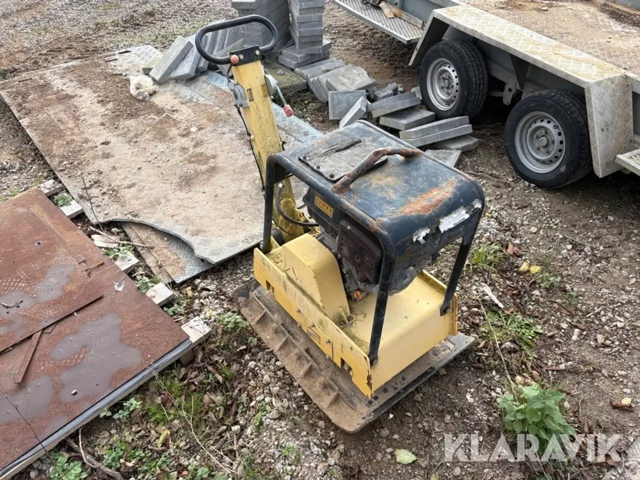 Billede 3 - Pladevibrator Güde Rüttelplatte GRP 260