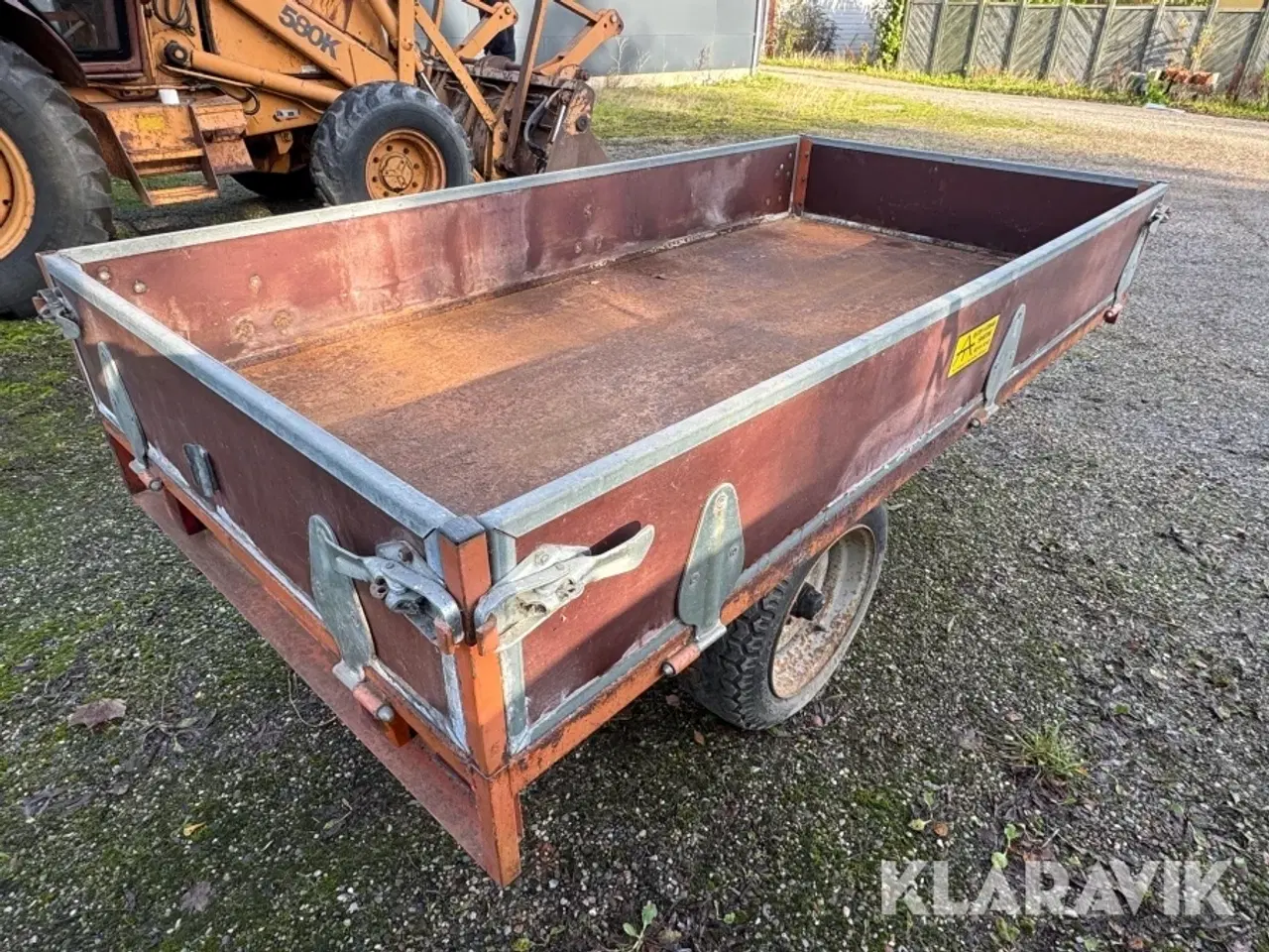 Billede 3 - Landbrugstrailer Thor Smede- og Maskinfabrik 21 BT med tip