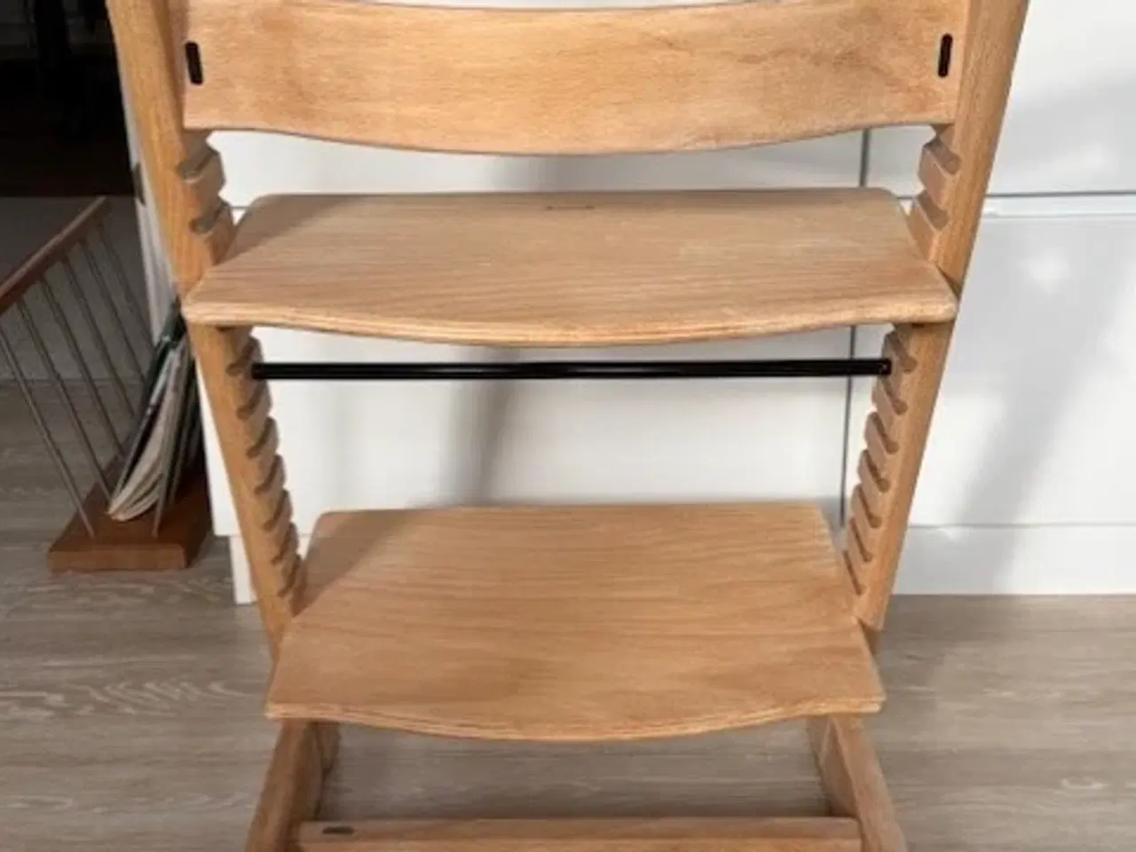 Billede 4 - Trip Trap Højstol i Massiv Bøg Lys Natur.