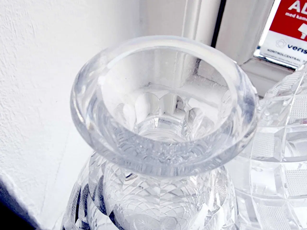 Billede 5 - 2 høje flotte og ens krystal karafler