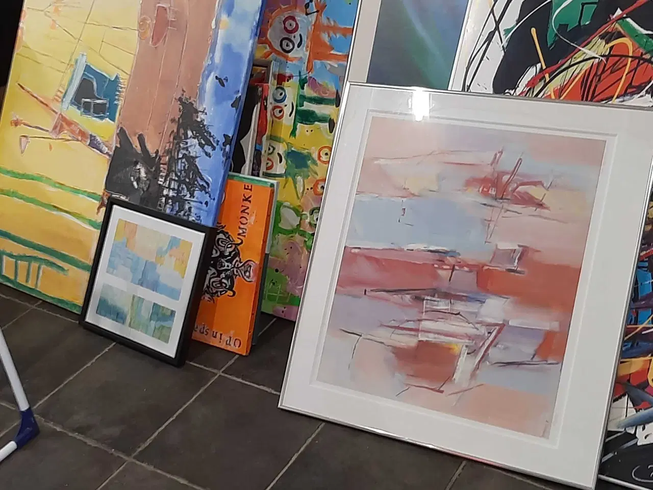 Billede 2 - 40 stk blandet litografier/ kunstplakater/ 