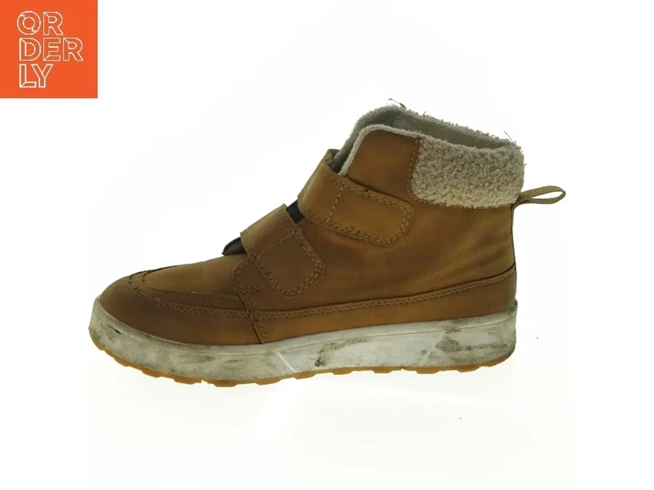 Billede 1 - Brugte børnestøvler med velcrolukning fra H&M (str. 33 cm)