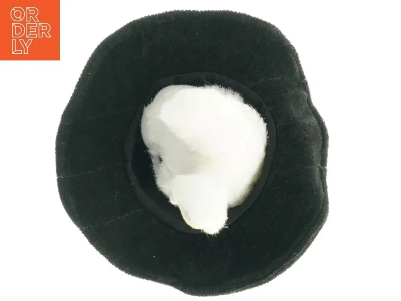 Billede 4 - Sort tryllehat med kanin (str. 31 cm)