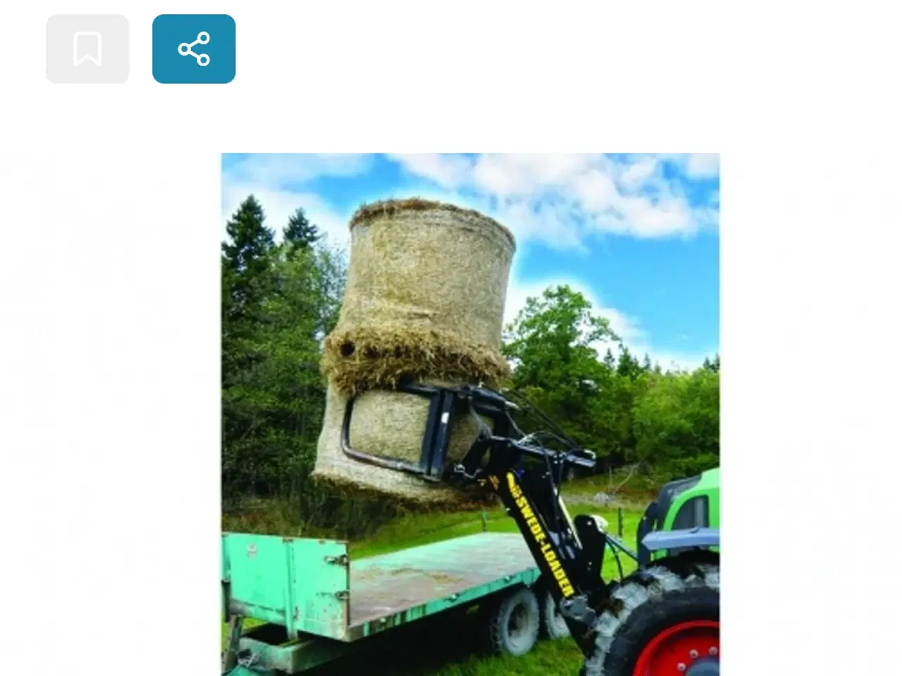 Billede 7 - Mini Frontlæsser/Baglæsser Swede-Loader
