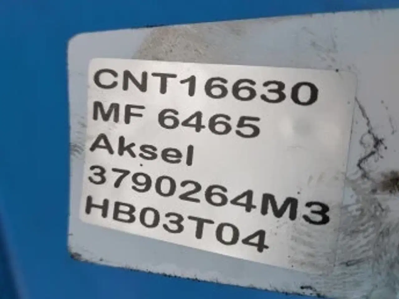 Billede 10 - Massey Ferguson 6465 Aksel 3790264M3