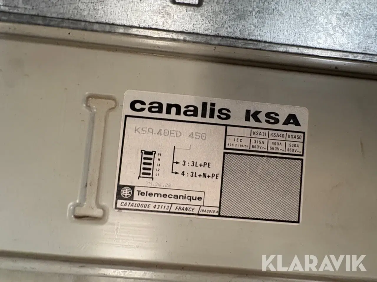 Billede 3 - Strømskinner Canalis KSA - 2 paller