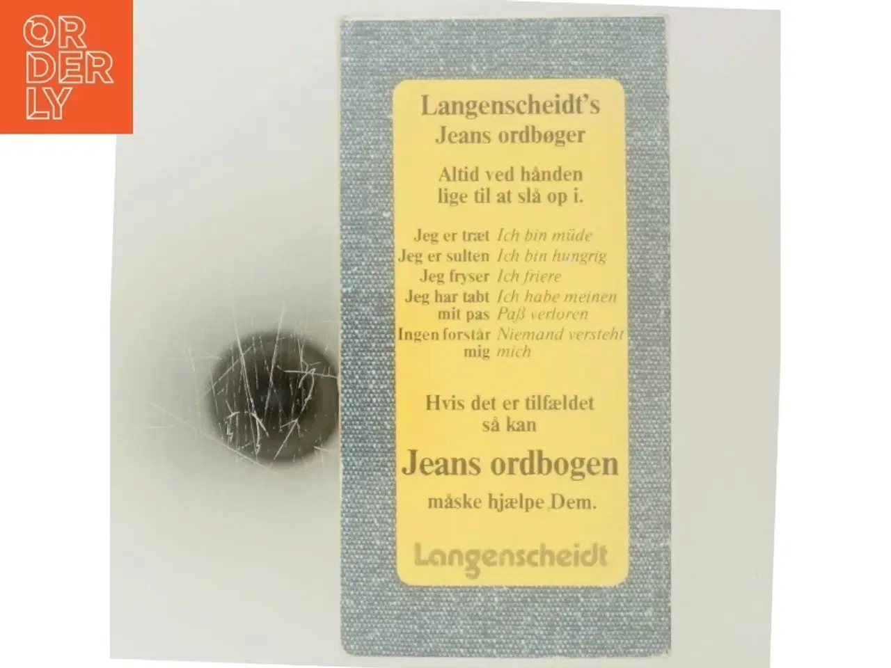 Billede 3 - Tysk Dansk / Dansk Tysk Jeans Ordbog (Bog)