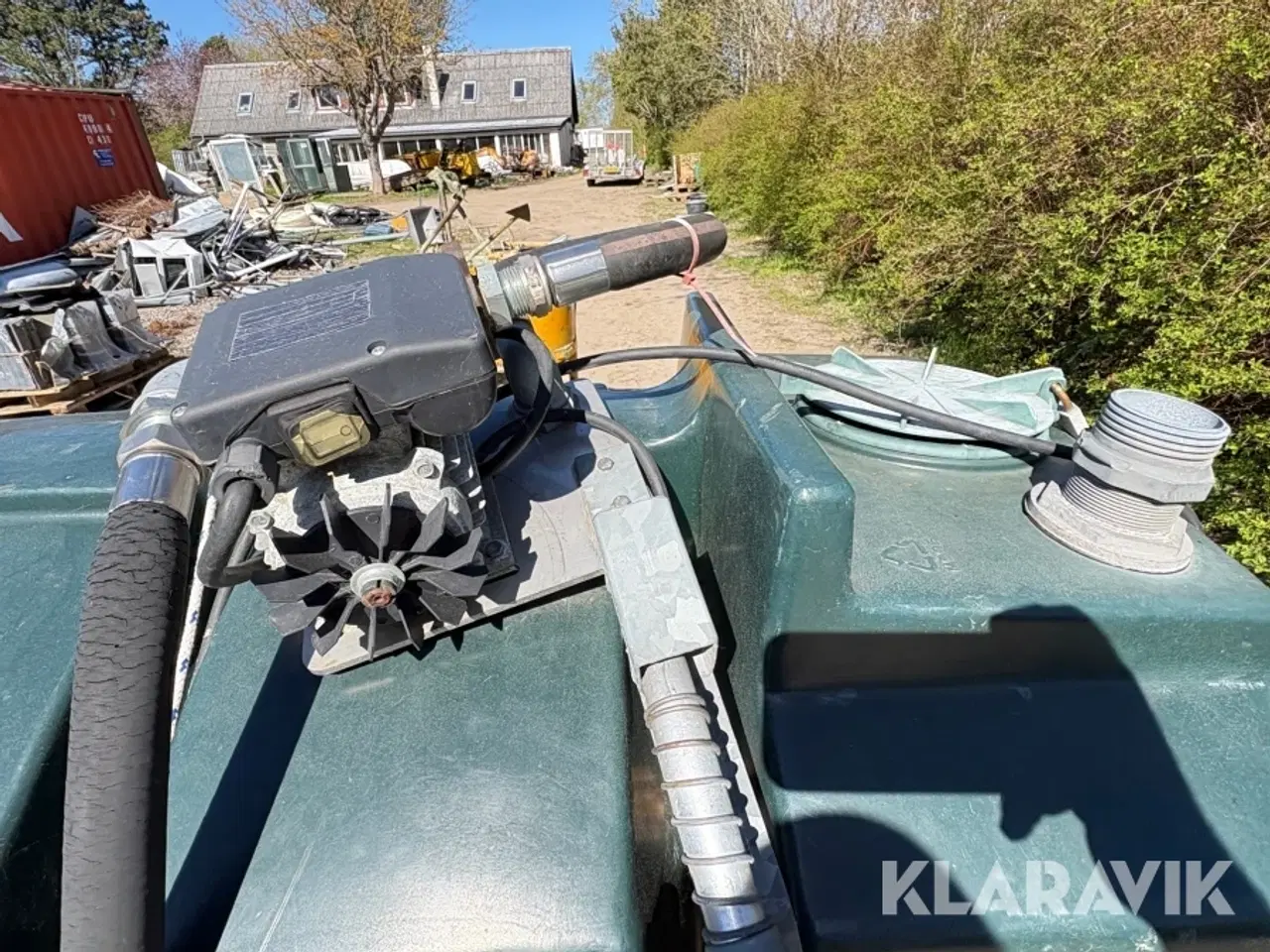 Billede 10 - Dieseltank med pumpe Kingspan 1225 liters