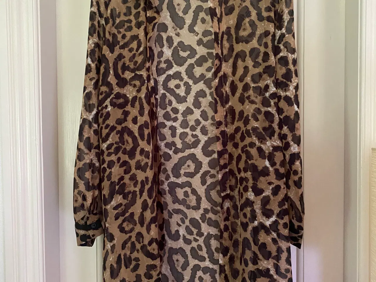 Billede 1 - Cardigan med leopard print