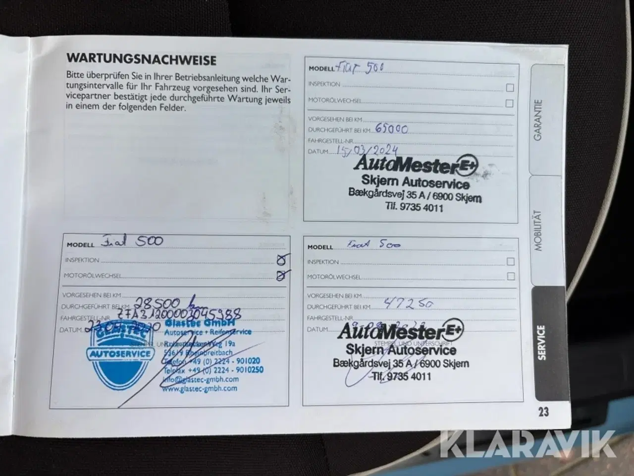 Billede 10 - Personbil Fiat 500 1,2