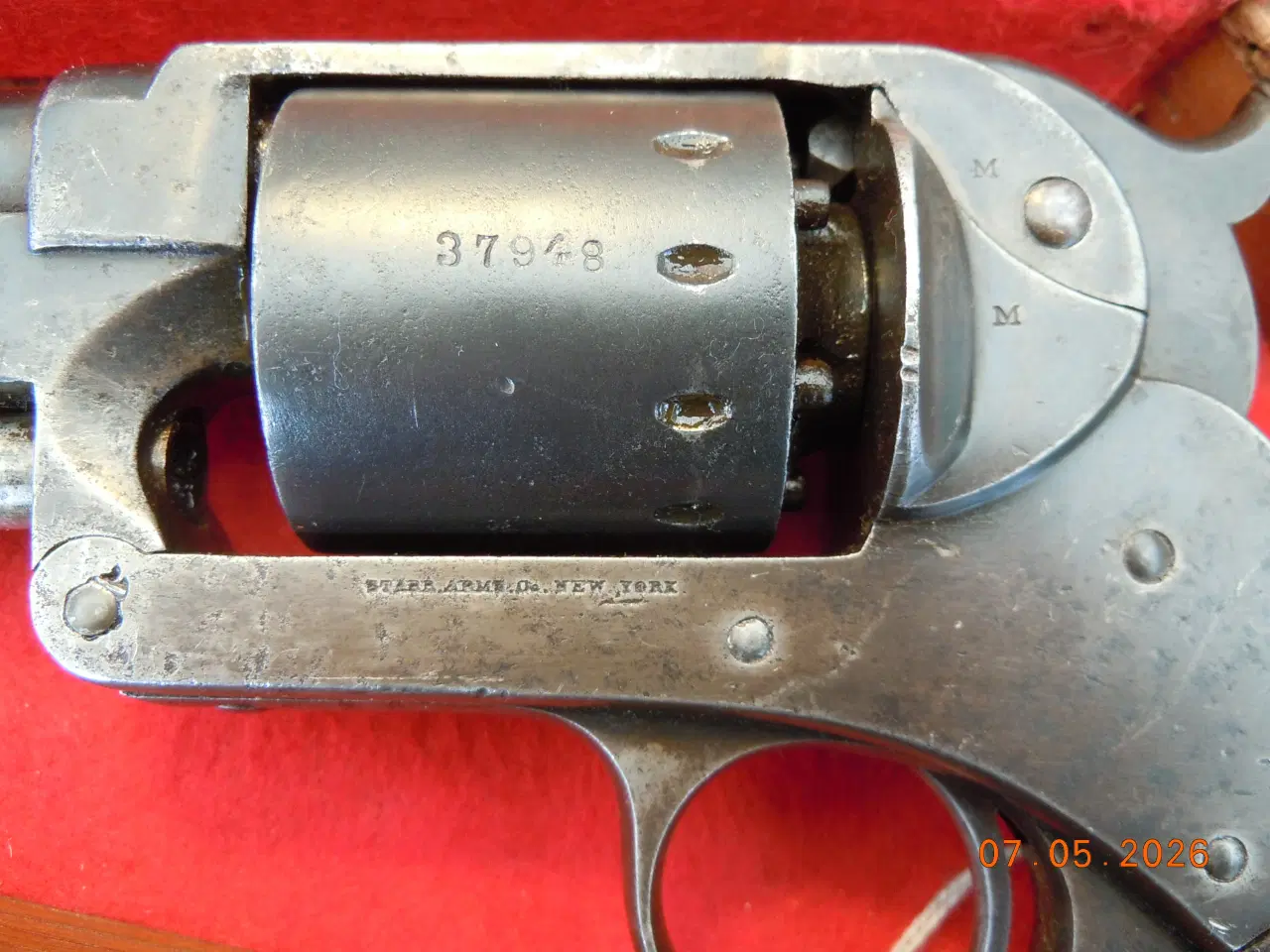 Billede 7 - Starr 1863 U.S. Borgerkrigsrevolver i kasse.