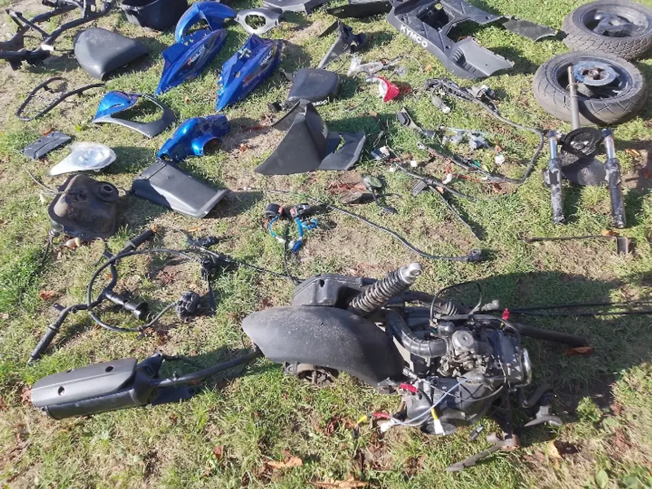 Billede 2 - Dele til Kymco Agility 4-takt 30 knallert fra 2021