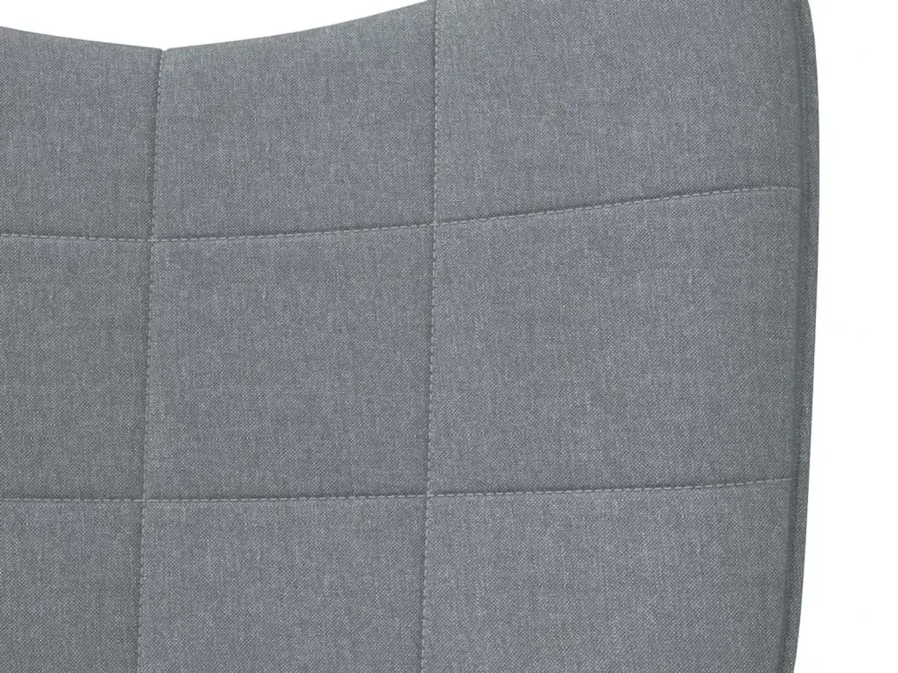 Billede 6 - Lænestol med skammel stof lysegrå