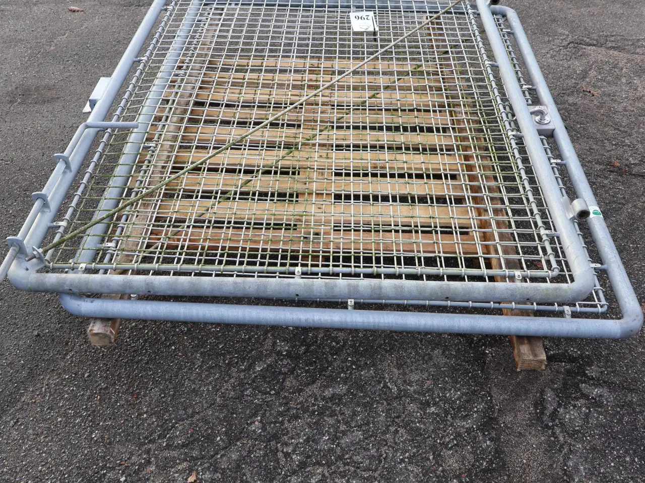 Billede 5 - Todelt gitterport/låge
