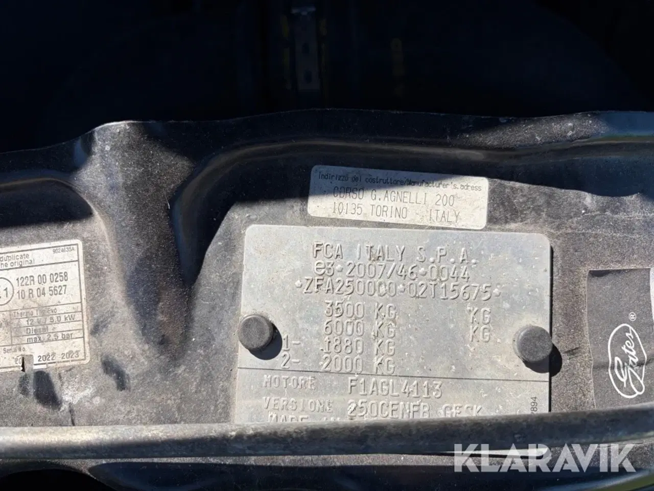 Billede 5 - Varebil Fiat Ducato