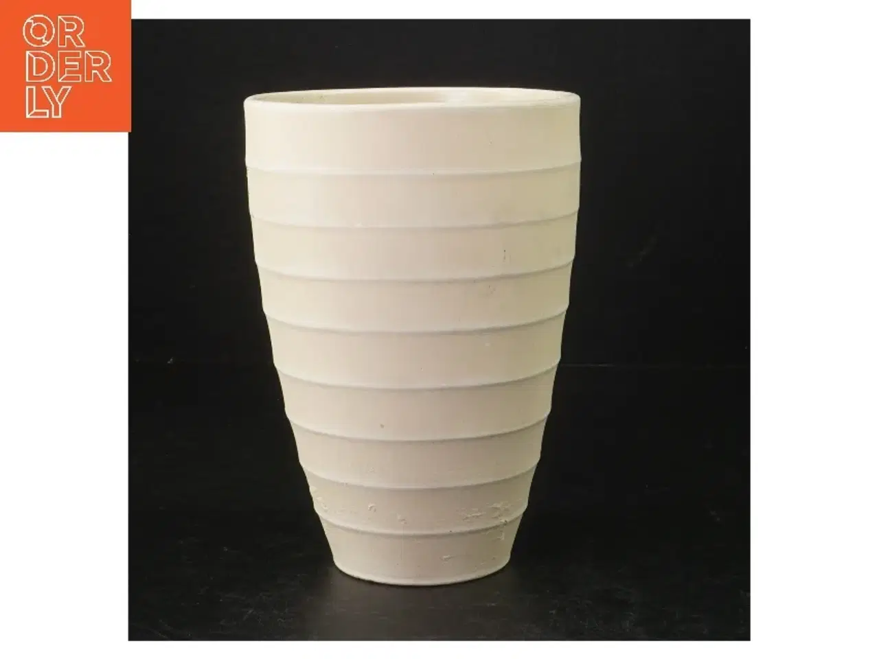 Billede 1 - Keramikvase (str. Ø. 11 cm. h. 17 cm)