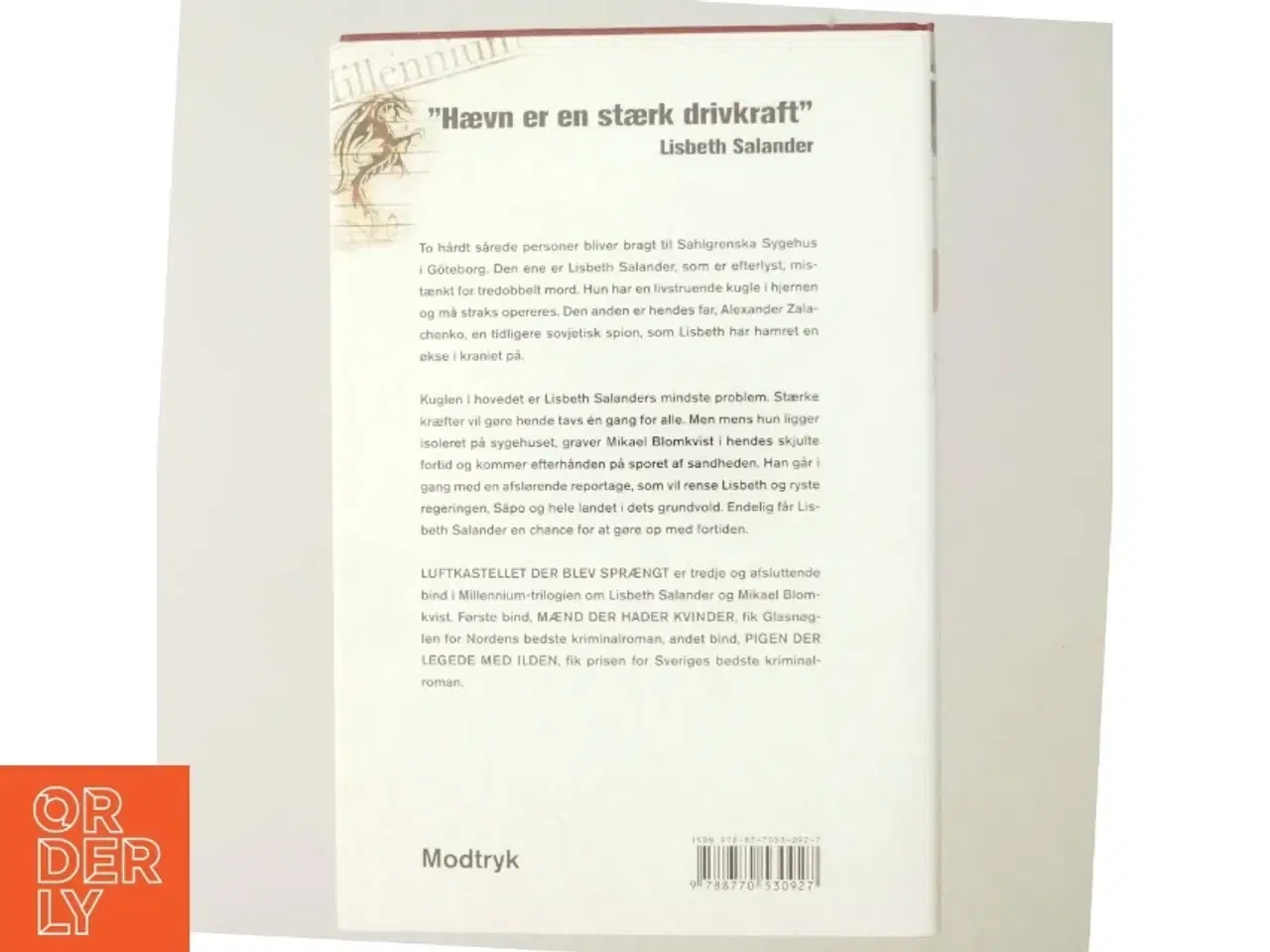 Billede 3 - Luftkastelletderblevsprngt Stir up a Hornets&#39; Nest of Girl. Shi Dige Larsen. the Danish Original. Hardcover](chinese Edition) (Bog)