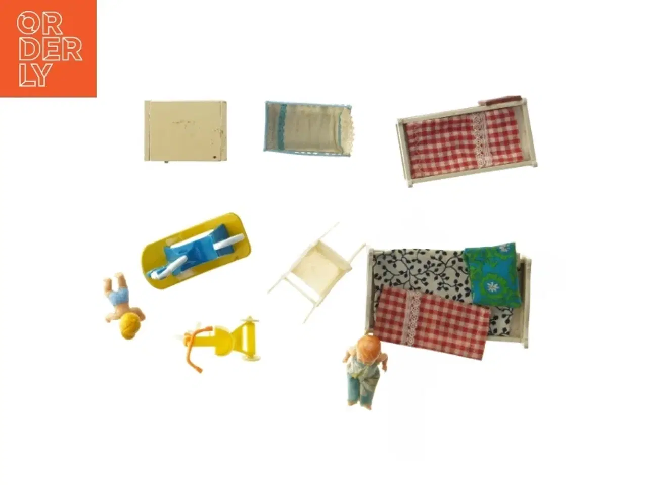 Billede 3 - Miniature dukkehusmøbler og figurer