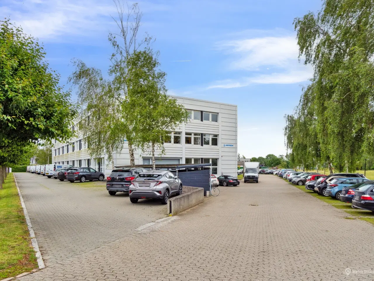Billede 15 - Kontor med udsigt til grønne arealer i Herlev
