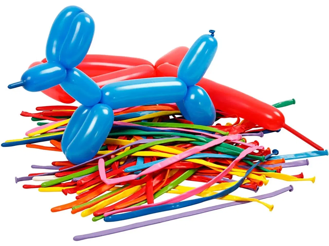Billede 1 - Balloner, modellér, L: 152 cm, 100stk./ 1 pk.