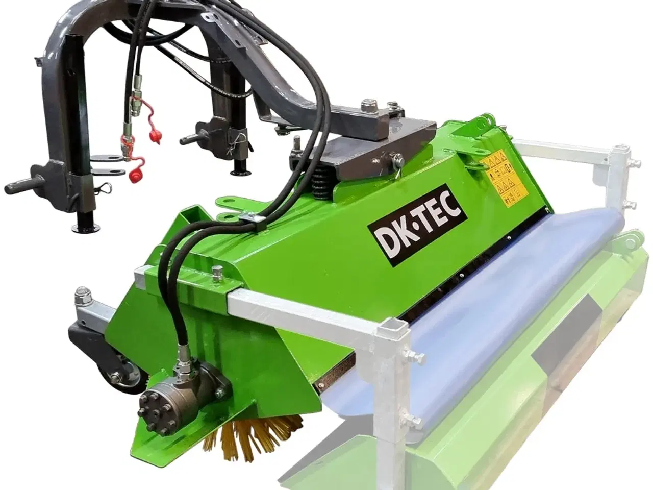 Billede 3 - Kost hydraulisk drevet til traktor front/bag 150 cm