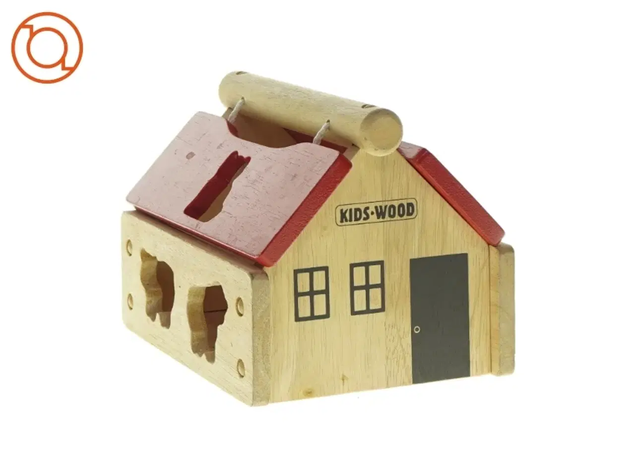 Billede 1 - Træhus fra Kitwood (str. 18 x 15 x 14 cm )