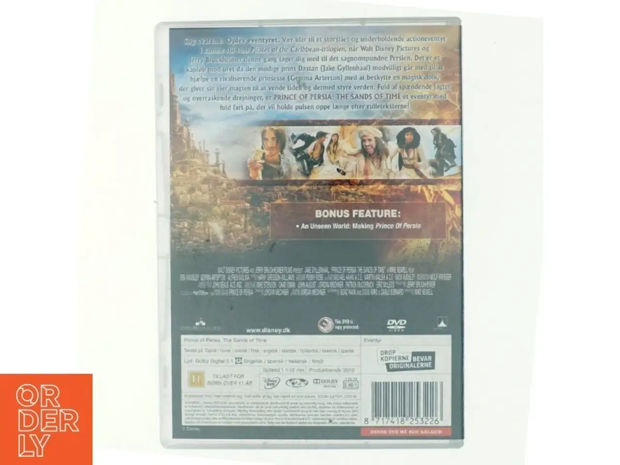 Billede 3 - Prince of PErsia - the Sands of Time (DVD)