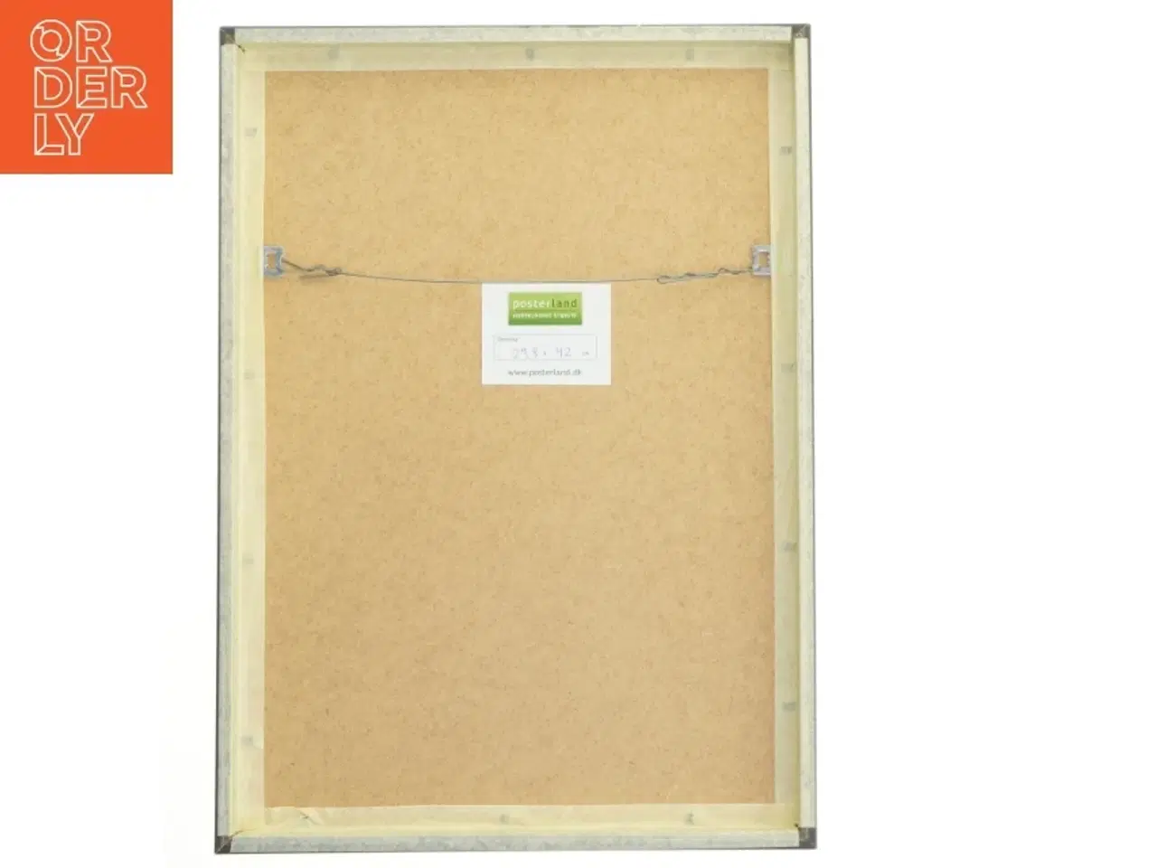 Billede 2 - Træbillede i ramme fra Posterland (str. 32x44 cm)