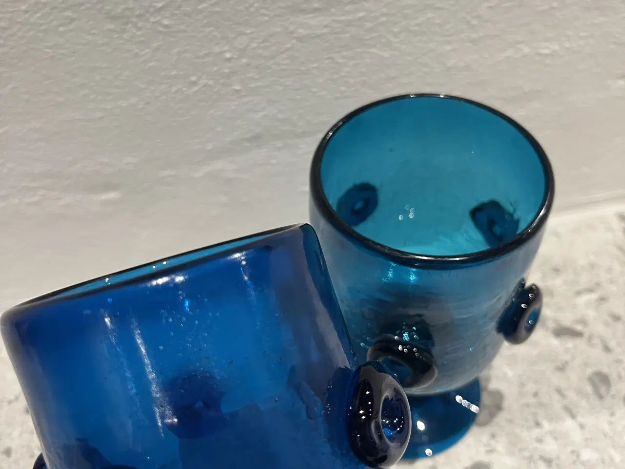 Billede 2 - 2 mundblæste glas