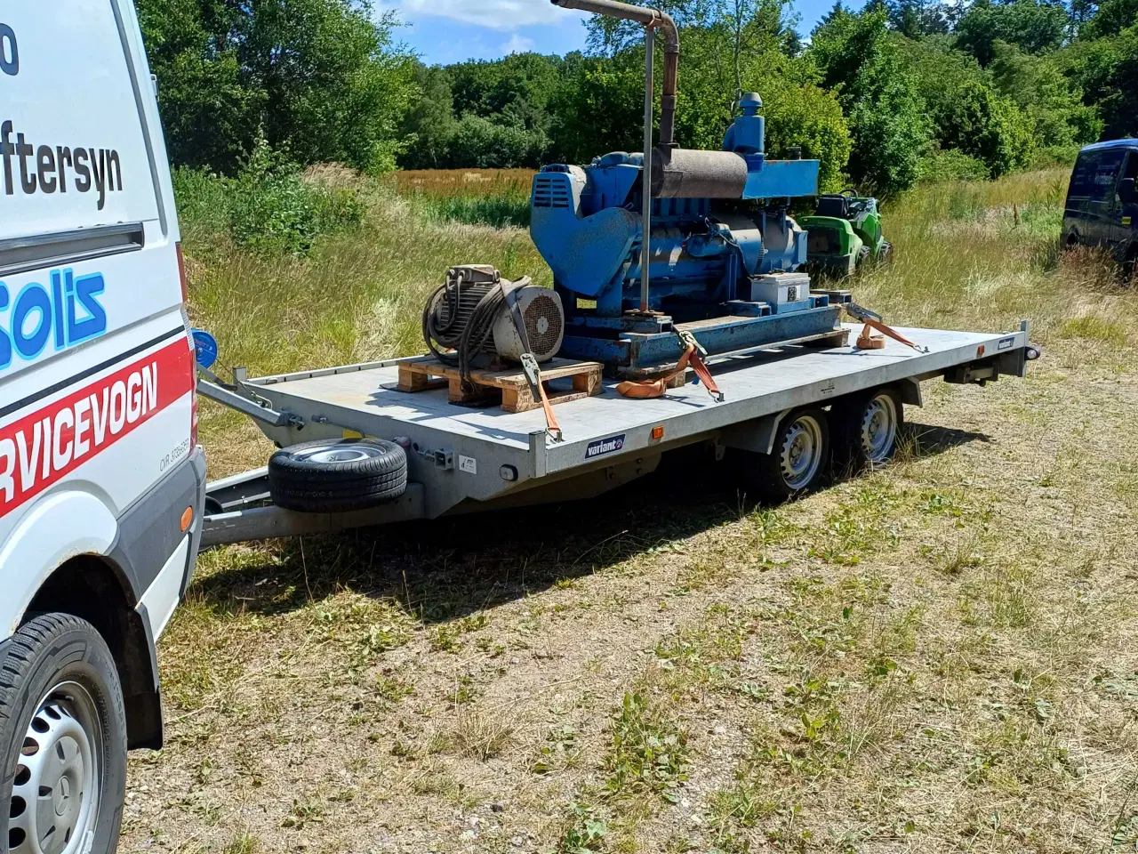 Billede 2 - Diesel generator nødstrøms anlæg 