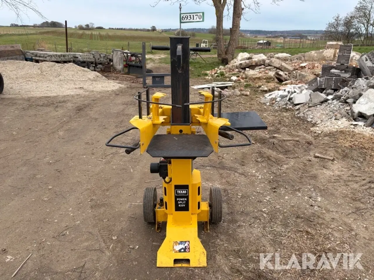 Billede 3 - Brændekløver Texas Power Split 820V - 8 tons