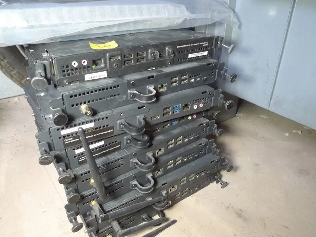 Billede 1 - 9 stk. computere t/rack