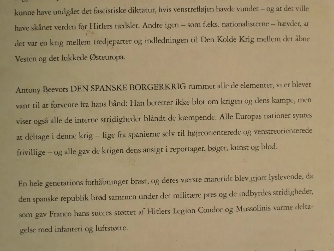 Billede 4 - den spanske borgerkrig 1936-1939, af antony beevor