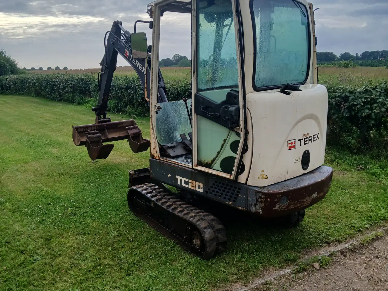 Billede 3 -  Minigraver Terex tc20 billigt billigt 