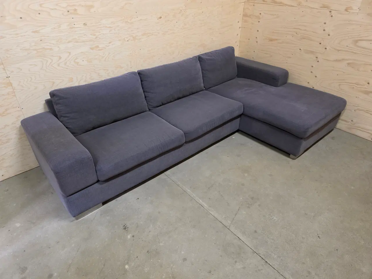 Billede 2 - Stor 3 pers. Chaiselong sofa