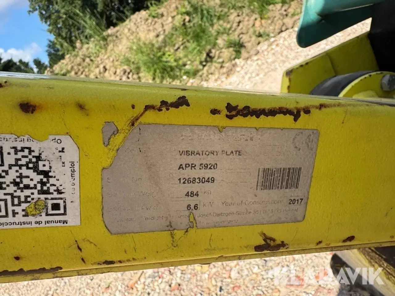 Billede 8 - Pladevibrator Ammann APR 5920