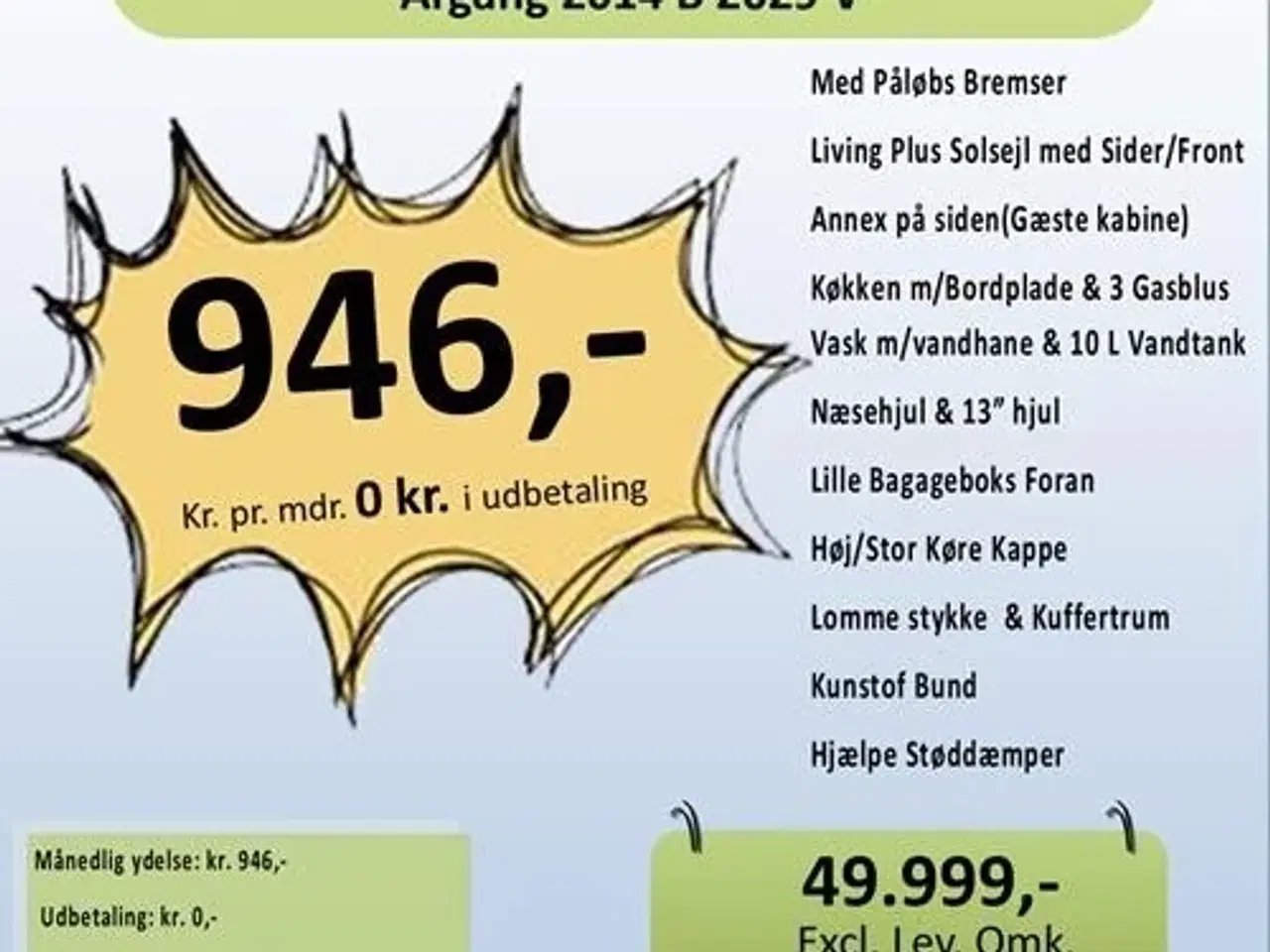 Billede 2 - Camp-let Classic 500 Bremser