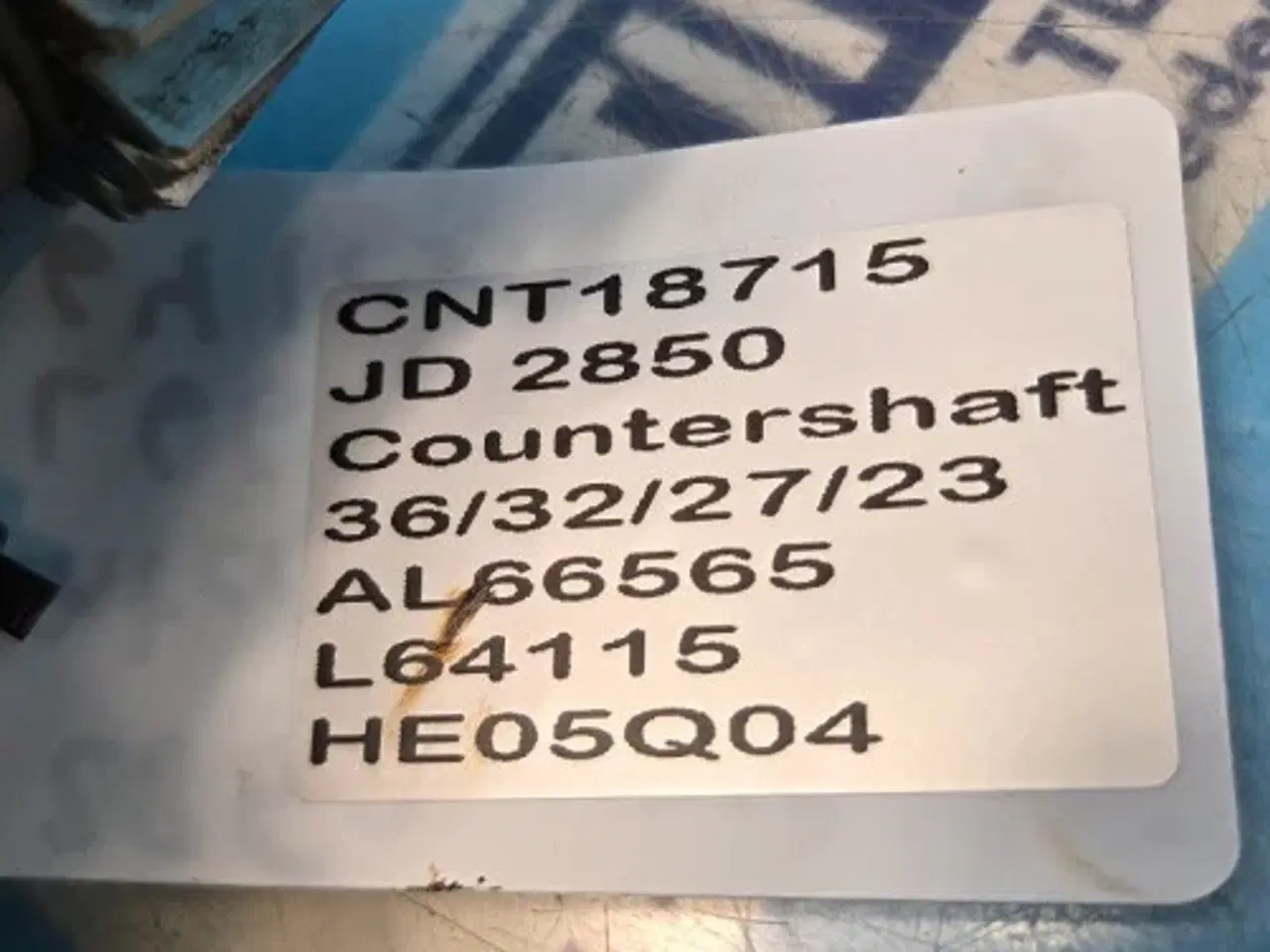 Billede 11 - John Deere 2850 Modaksel AL66565