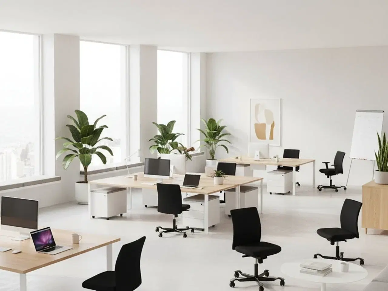 Billede 2 - HÅG H04 4100 Kontorstol – Sort 165 mm