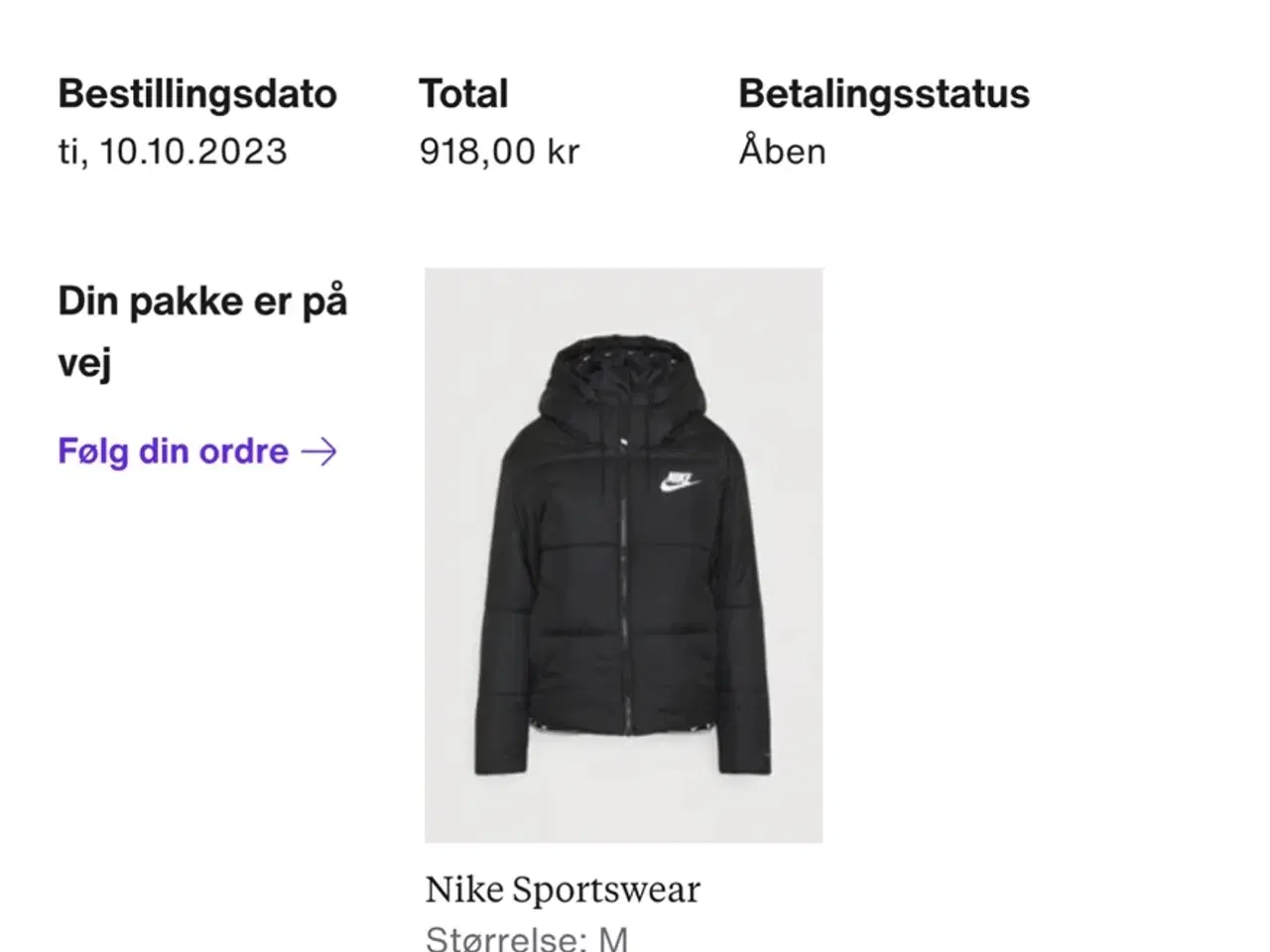 Billede 3 - Nike jakke