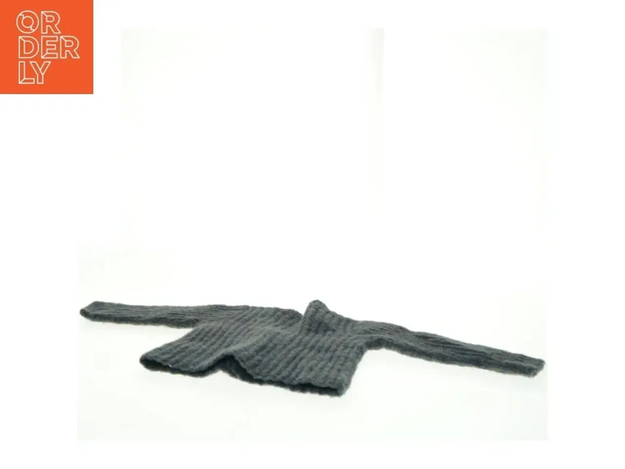 Billede 2 - Håndstrikket børne cardigan (str. 22 x 26 cm ærme 18 cm)