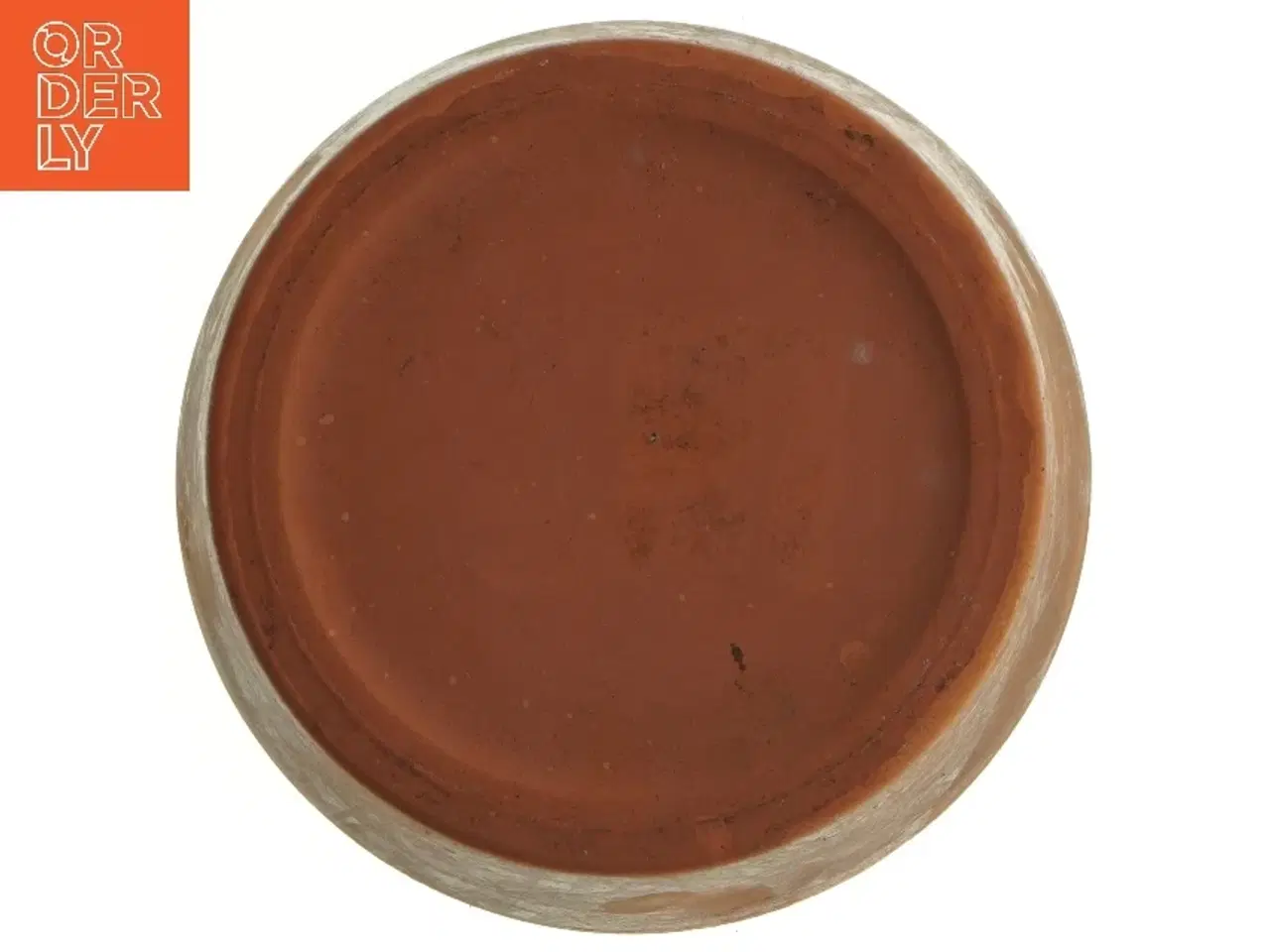 Billede 4 - Terracotta urtepotteskjuler med underskål (str. Ø 20 cm)