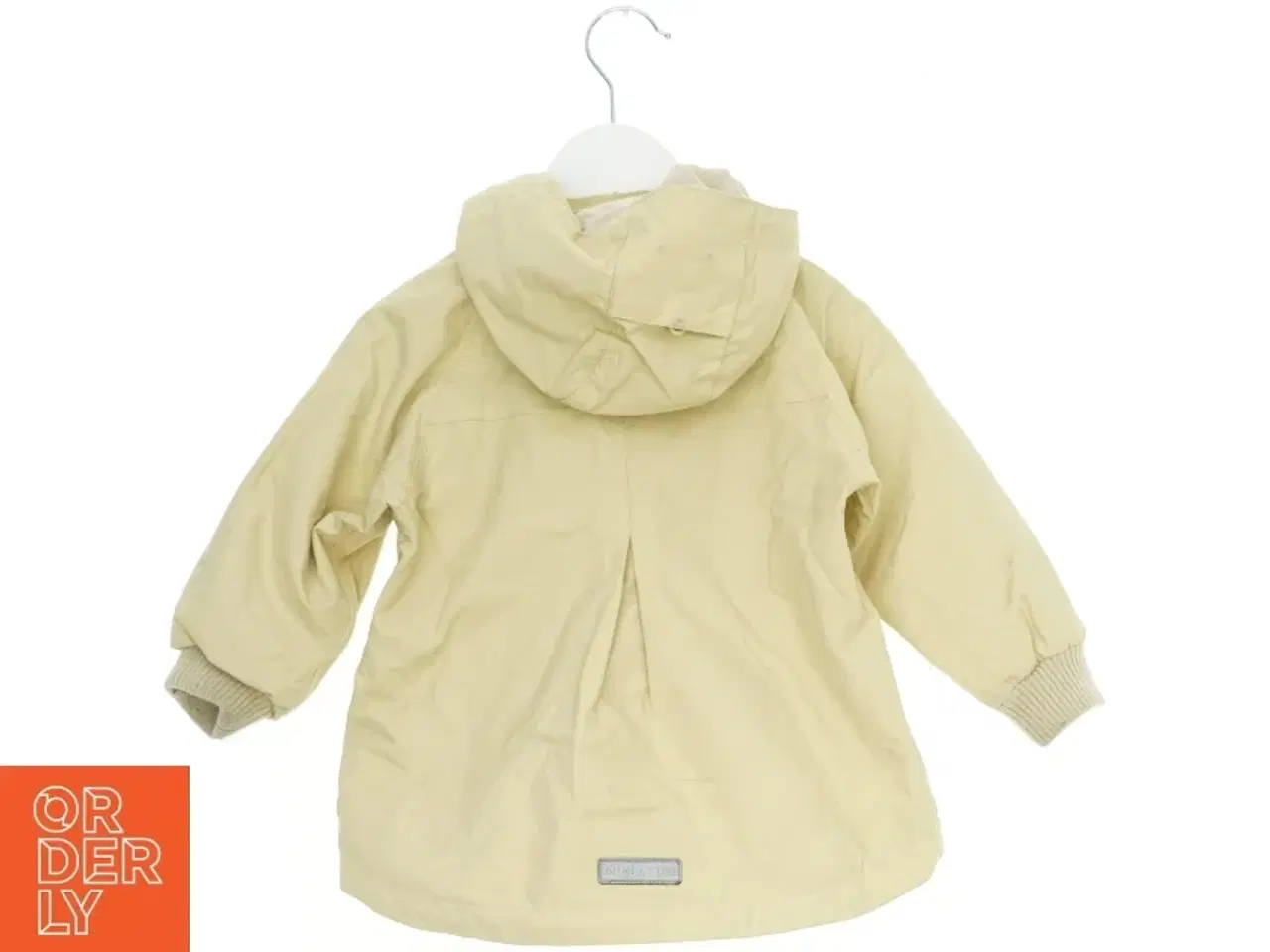 Billede 2 - Beige jakke med hætte fra Mini A Ture (str. 86)