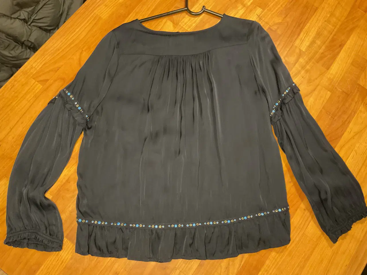 Billede 3 - Munthe bluse blå størrelse L