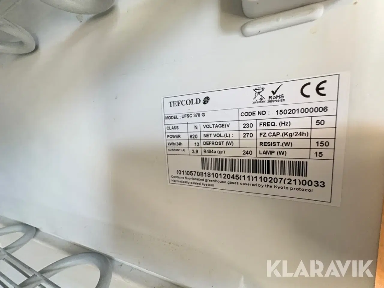 Billede 9 - Displayfryser Tefcold UFSC 370 G