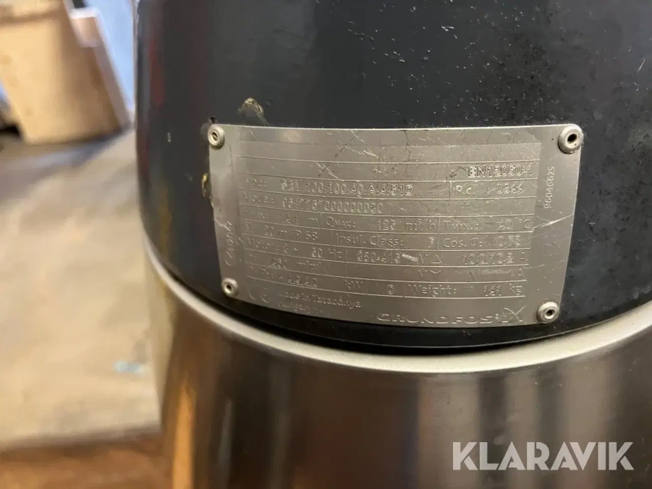Billede 8 - Pumpe Grundfos SEV 1 styk 100.100.40.A.4.51D