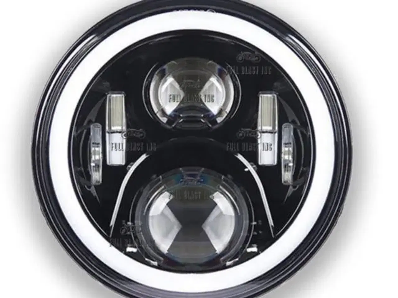 Billede 1 - LED 7 inch Honda CB Top og Bund Monteret