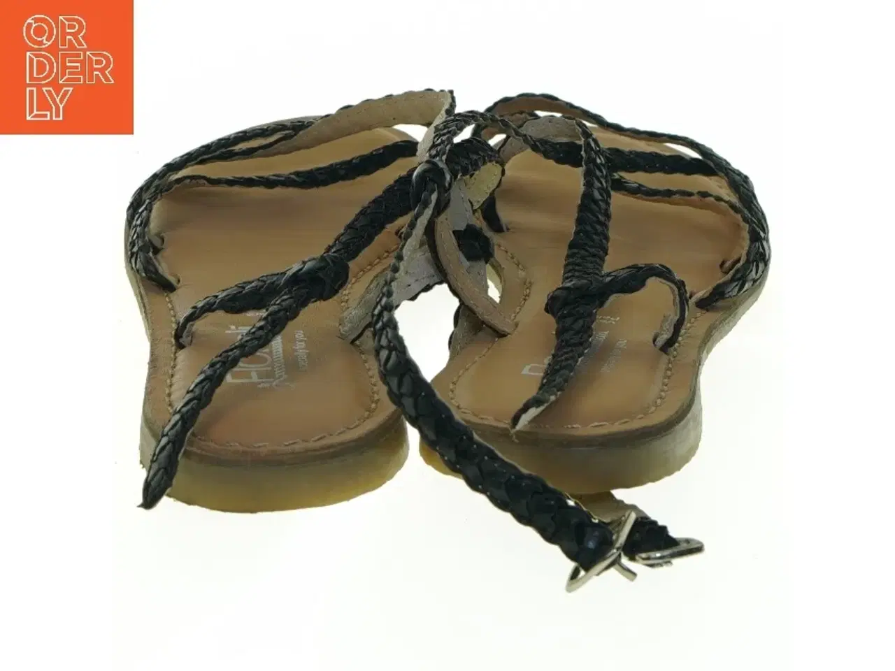 Billede 4 - Flettede sandaler fra Florali (str. 38 )